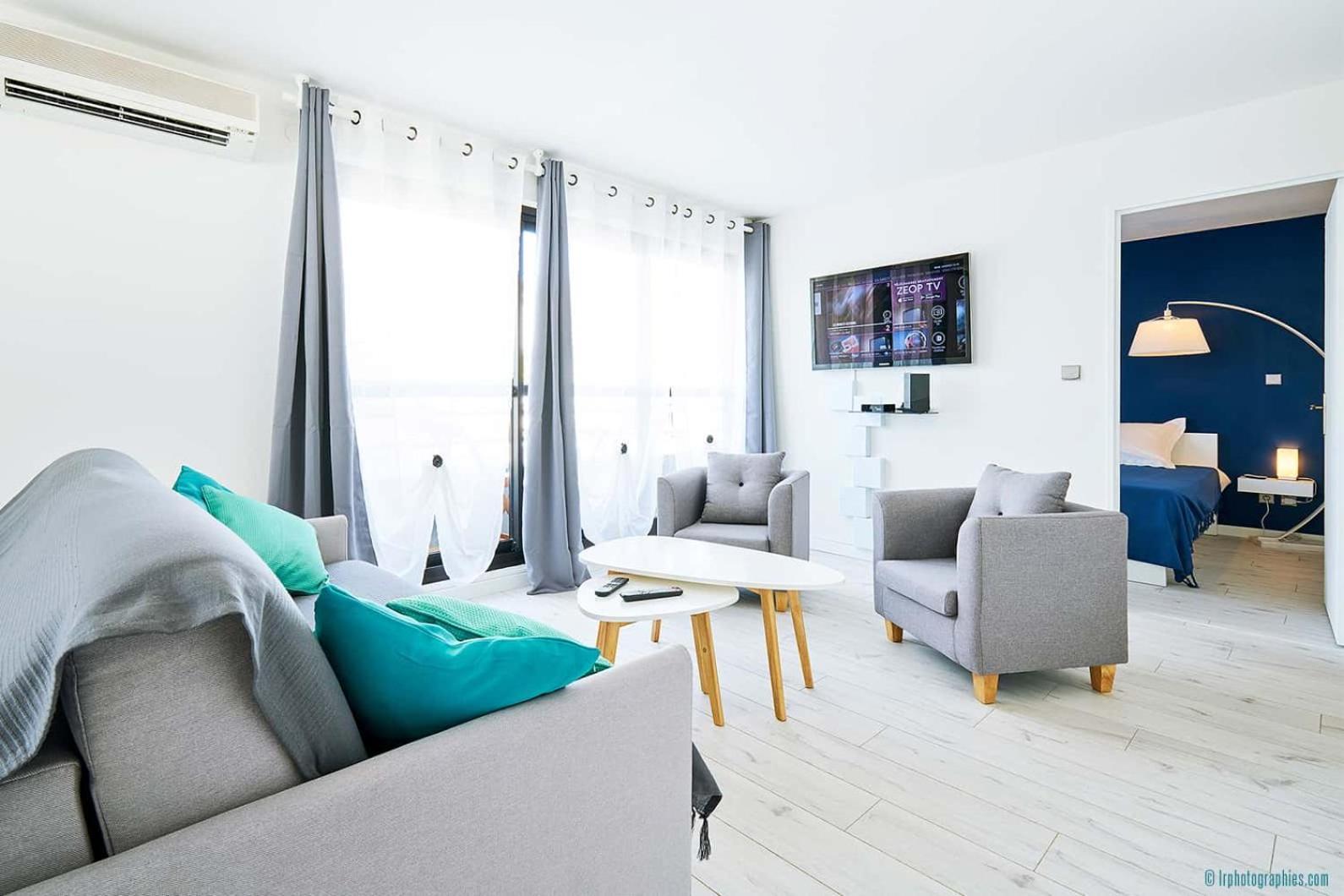 T2 Cosy A 100M De La Plage, Saint-Pierre, Luma Appart 외부 사진