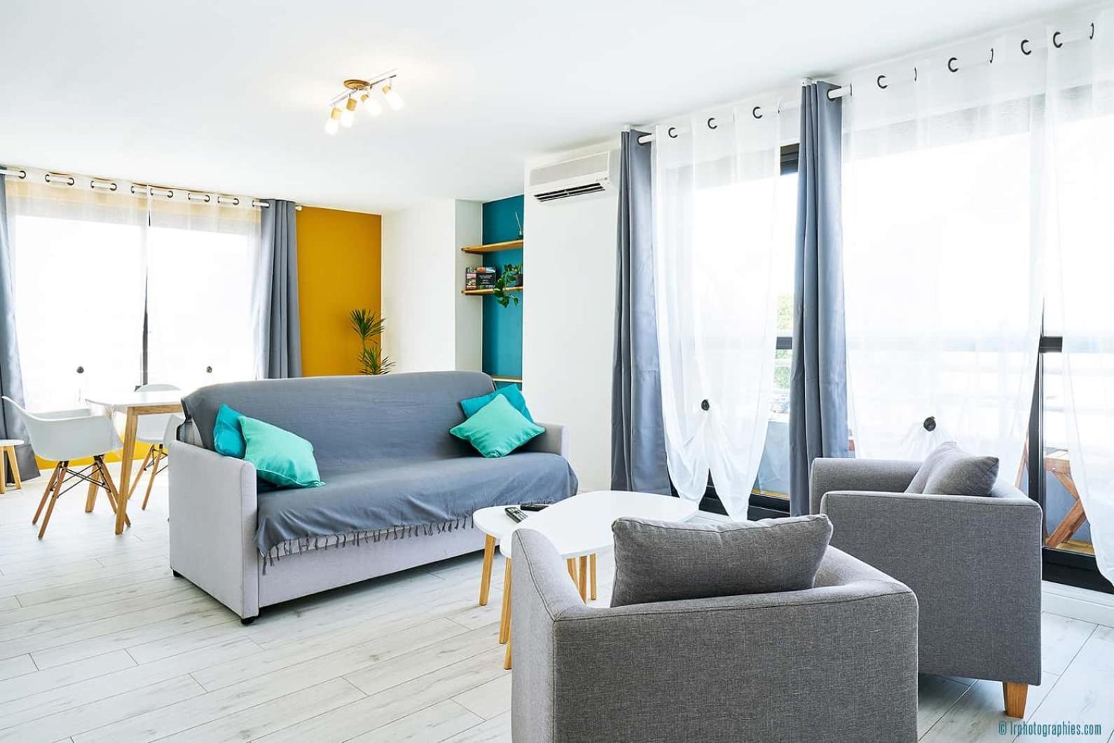 T2 Cosy A 100M De La Plage, Saint-Pierre, Luma Appart 외부 사진
